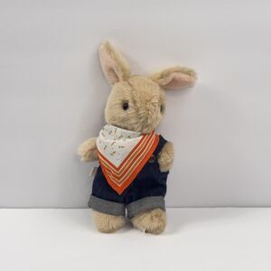 Vintage Hallmark Jonathan Bunny Plush Stuffed Toy Small Easter Retired 1986